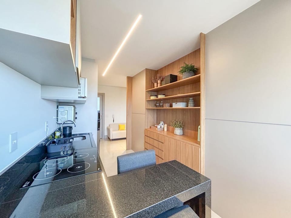 Flat de Luxo c/ Quarto Privativo 21º Andar Vertigo Apartment in Campo Grande