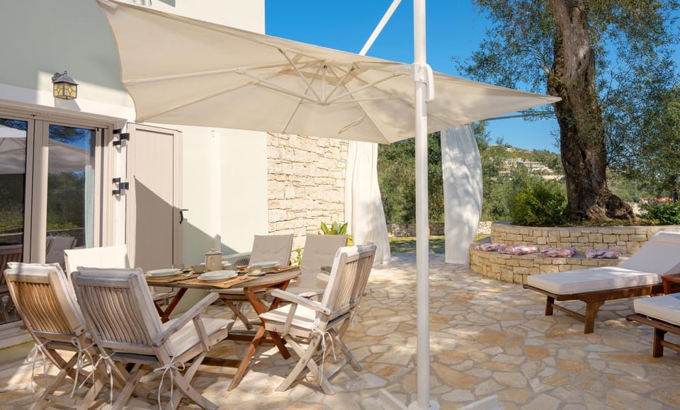 Patio, Garden, Seating area, Mountain view, sunbed