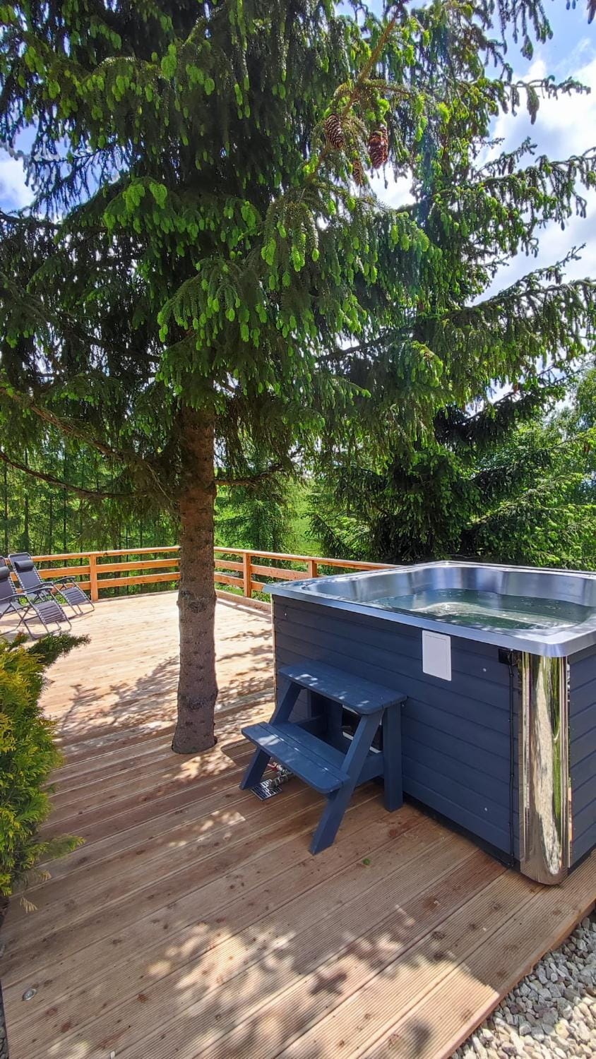 Day, Natural landscape, Hot Tub