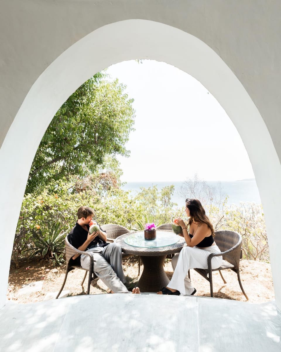 View (from property/room), Seating area, Sea view