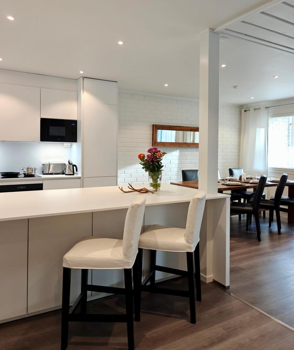 Kitchen or kitchenette, Dining area