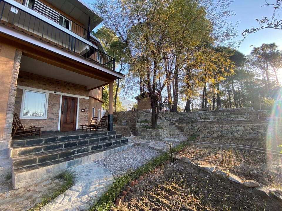 Property building, Garden, Garden view