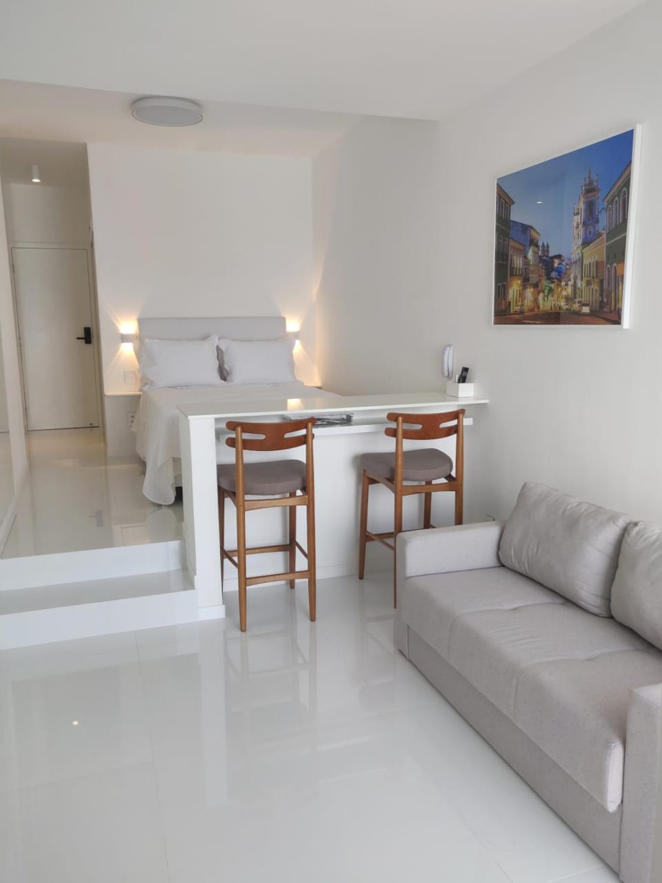 Photo of the whole room, Bedroom