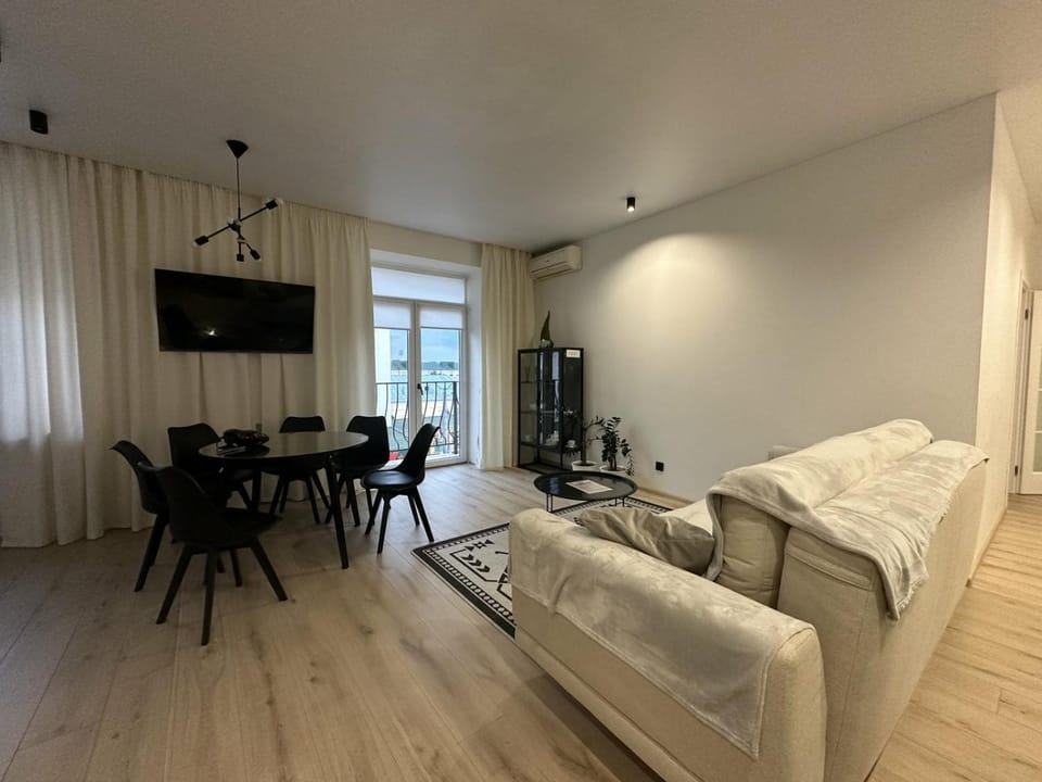 Communal lounge/ TV room, TV and multimedia, Balcony/Terrace, Living room, Seating area, Dining area, Bedroom, air conditioner