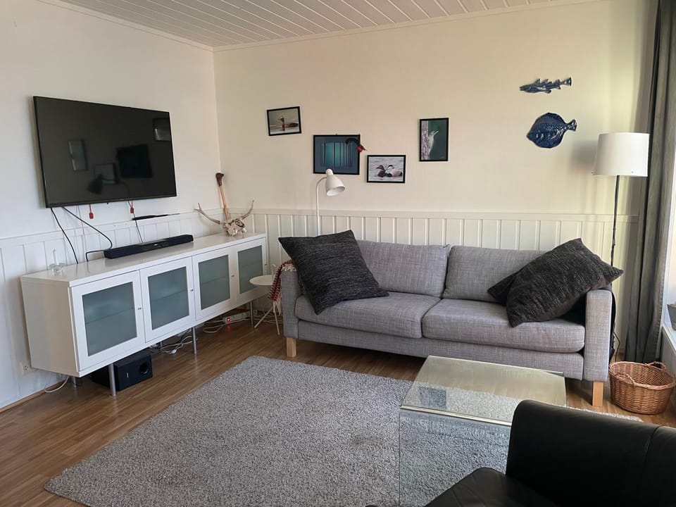 Spacious apartment with view over the trondheimfjord Apartment in Trondelag