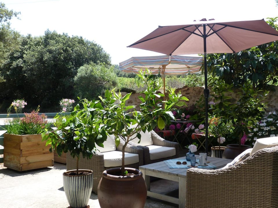 Seating area, Garden view