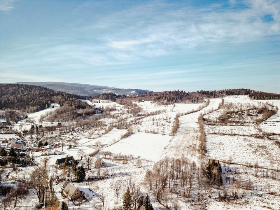 Natural landscape, Bird's eye view