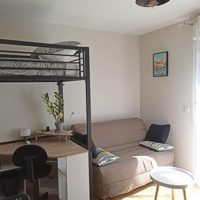 Studio avec terrasse et parking proche centre ville Apartment in Avignon