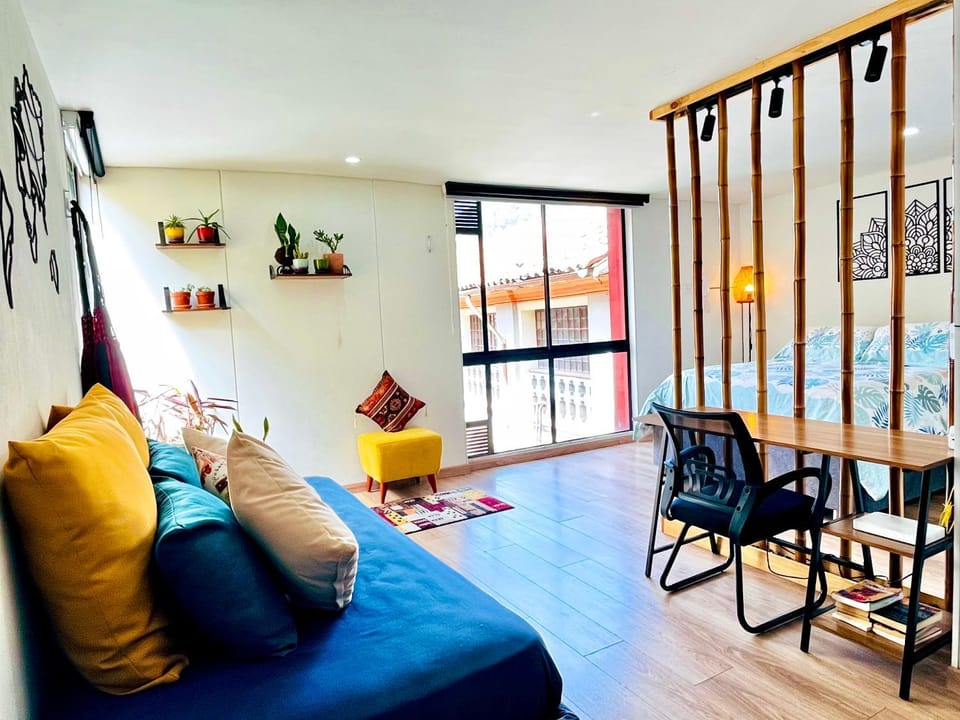 Comfy loft in La Candelaria Apartment in Bogota