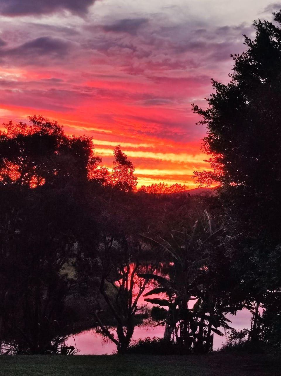 Natural landscape, Sunset
