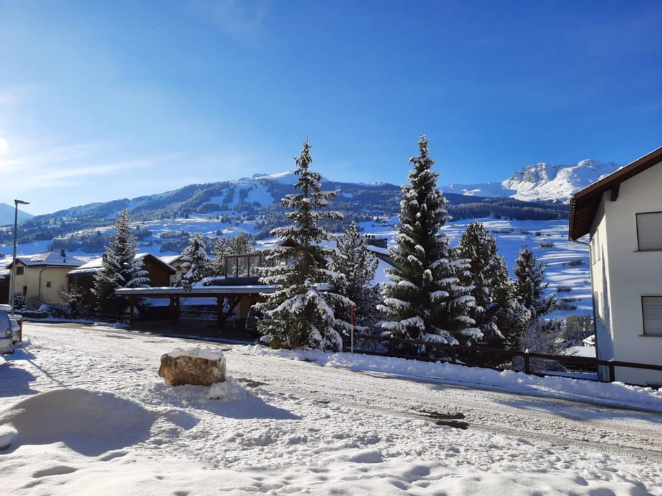 Natural landscape, Winter, Mountain view
