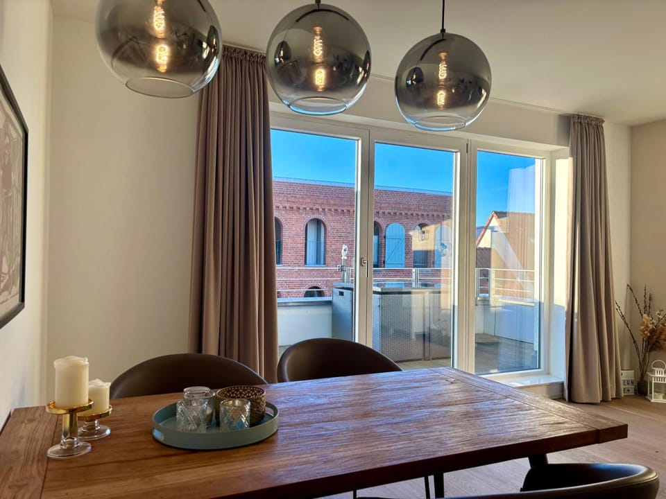 Ferienwohnung "JungfernEcke" mit Sauna, Hafenspitze Quartier Apartment in Eckernförde