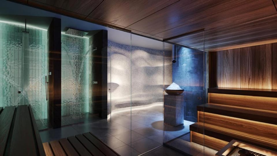 Hot Tub, Sauna, Sauna, Steam room, Spa and wellness centre/facilities