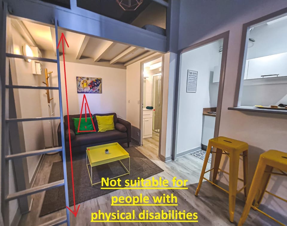 Yellow Studio - Poitiers Coeur de ville Apartment in Poitiers