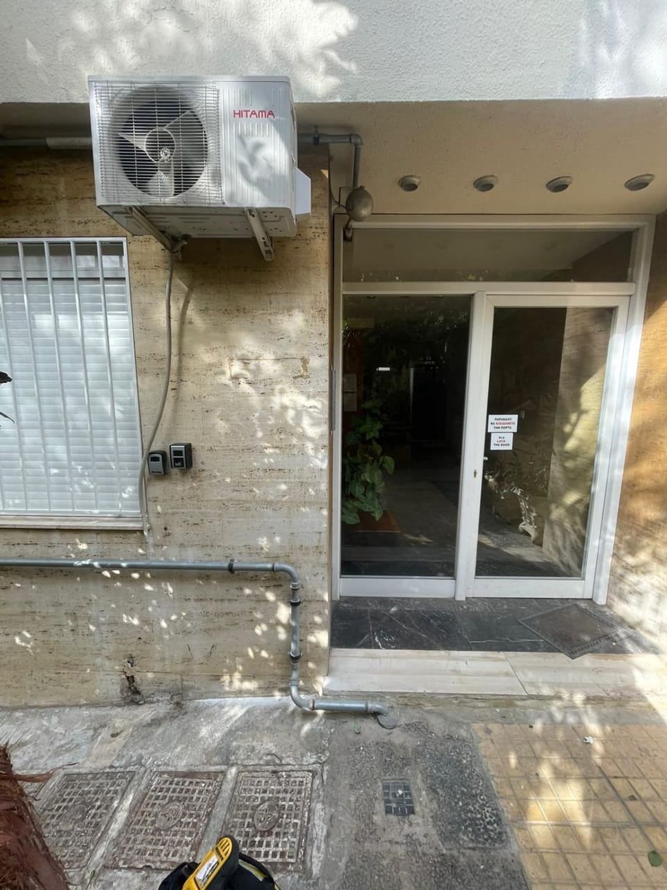 Property building, locker