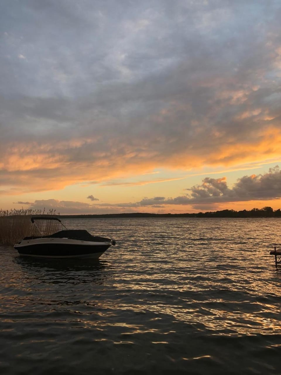 Lake view, Sunset