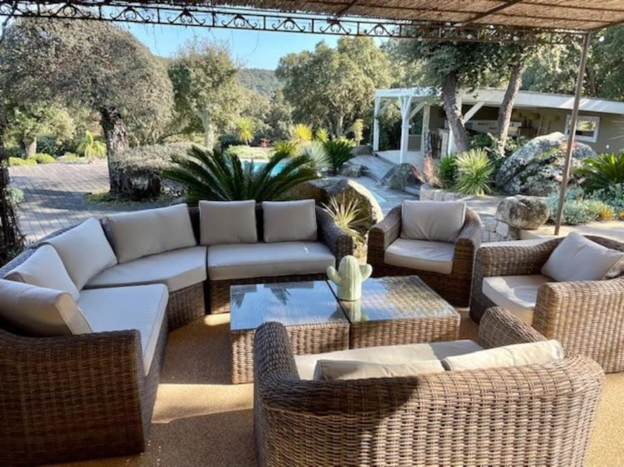 Patio, Day, Garden view