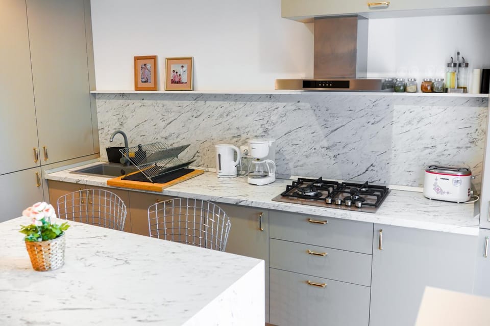 Coffee/tea facilities, Kitchen or kitchenette, pet friendly, stove, toaster