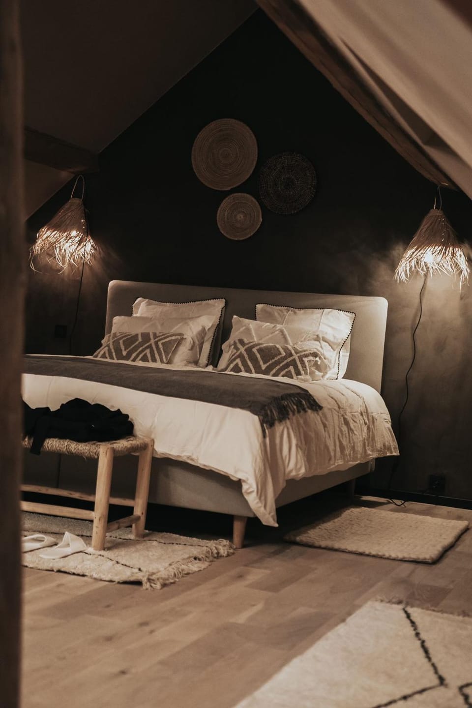 Bed, Bedroom