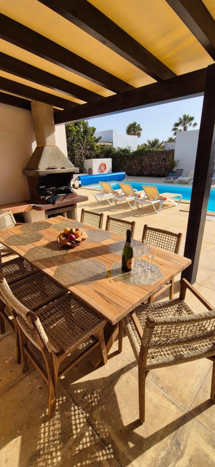 Patio, Seating area, Swimming pool