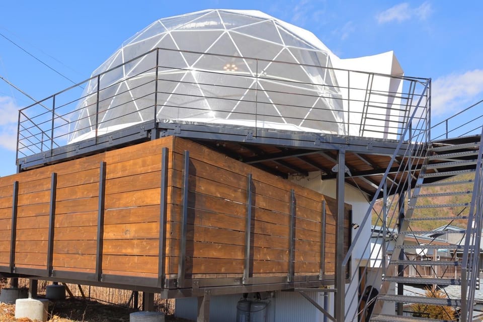 Glamping Dome YOSHIMURA Luxury tent in Shizuoka Prefecture