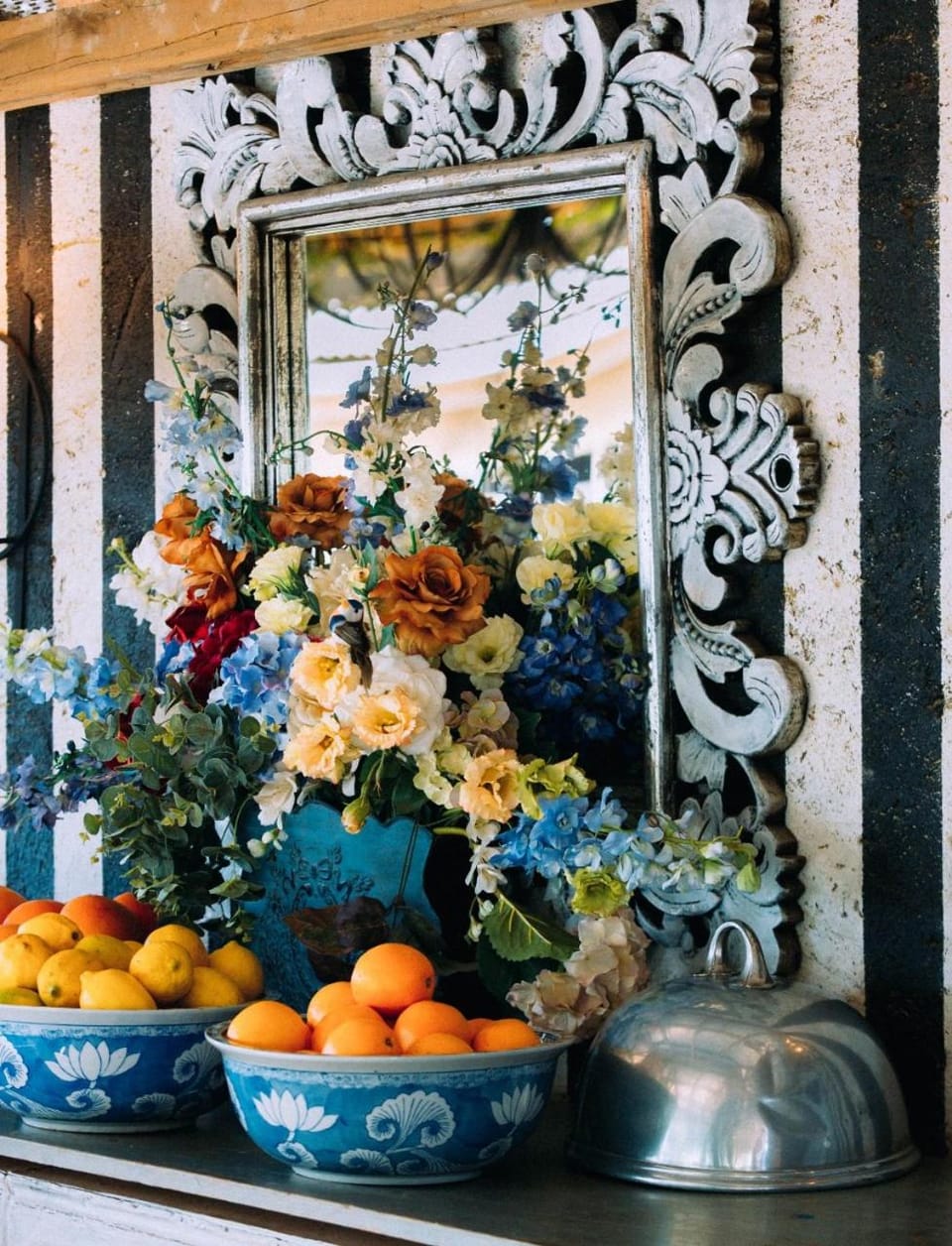 Decorative detail, Buffet breakfast