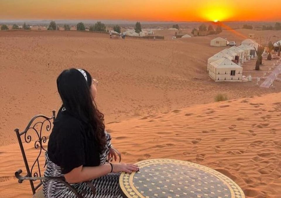 People, Natural landscape, Sunset, group of guests