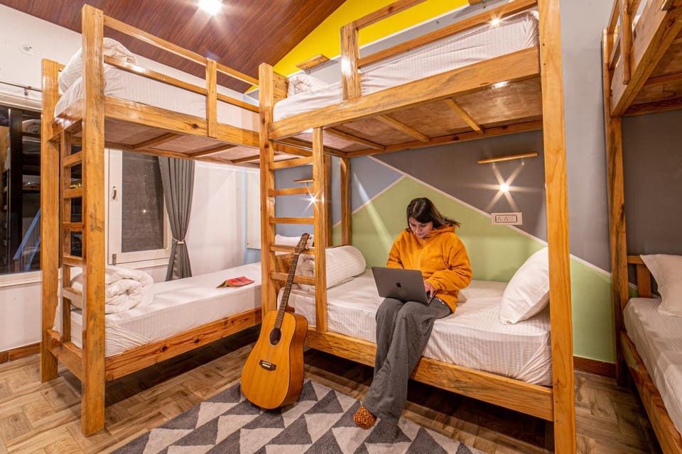 Bed, Photo of the whole room, Bedroom, bunk bed