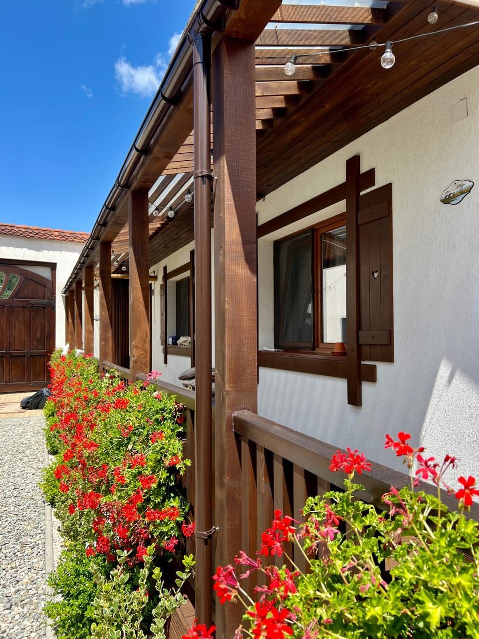 Property building, Garden view