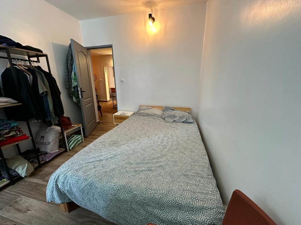 Bed, Bedroom, wardrobe