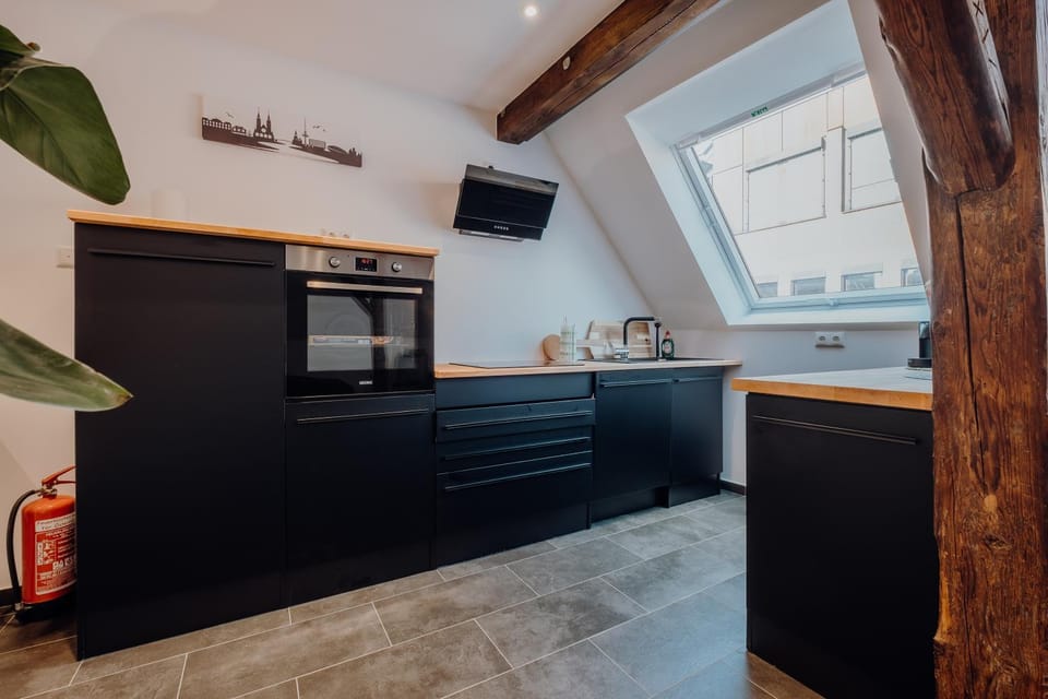 Kitchen or kitchenette, kitchen