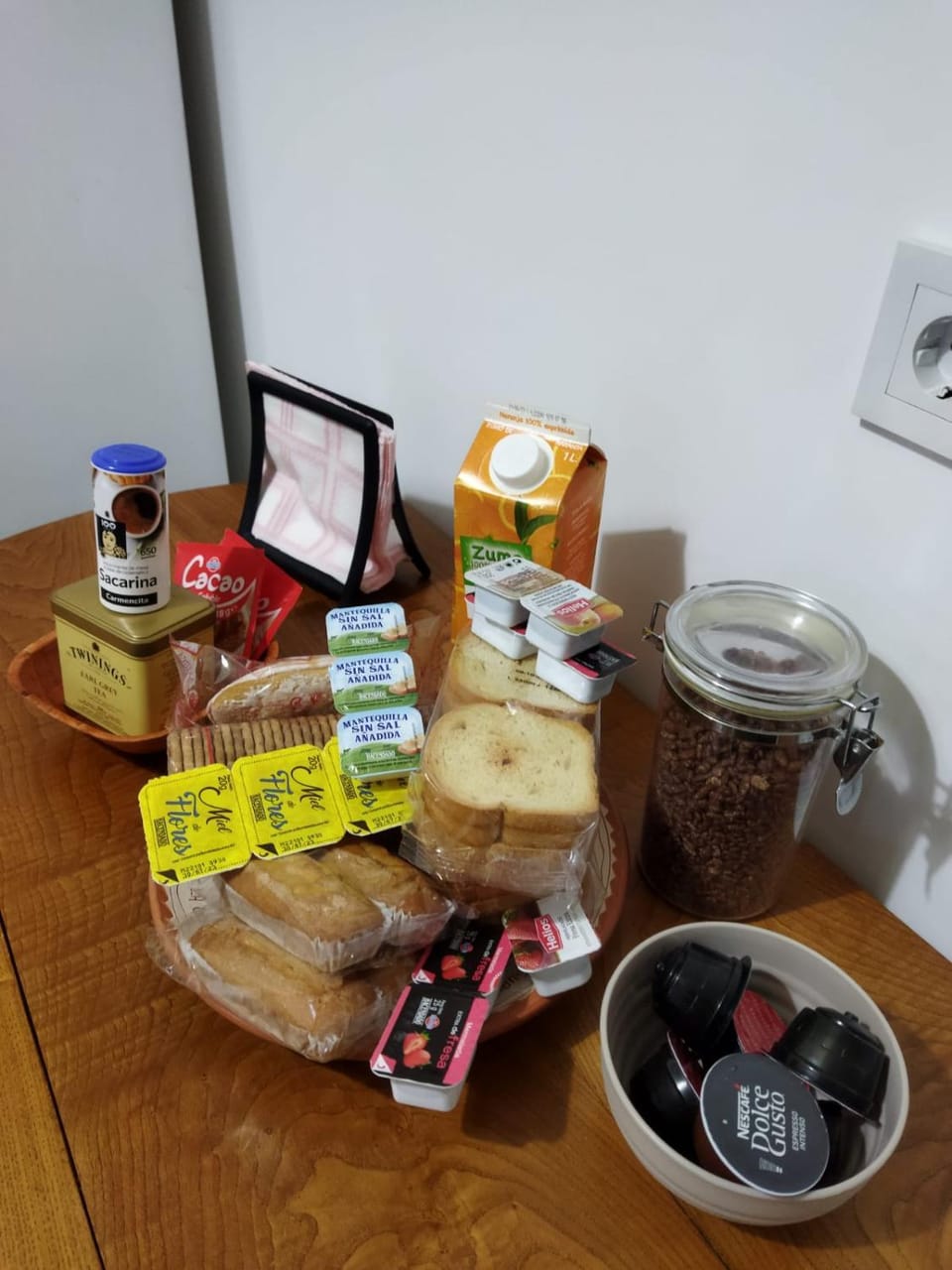 Continental breakfast