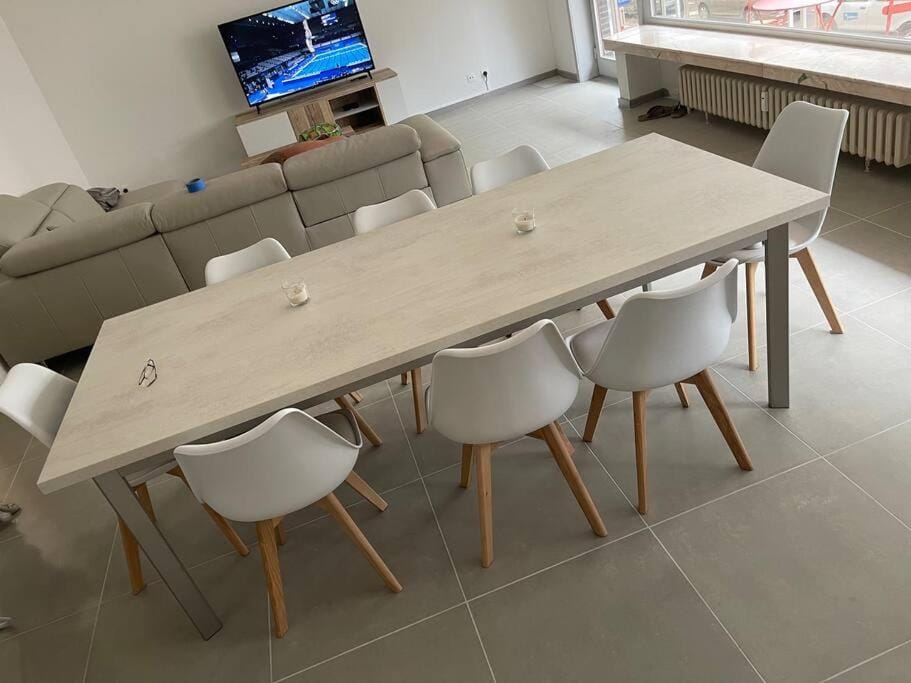 Appartement la panne Vue laterale sur mer Apartment in De Panne