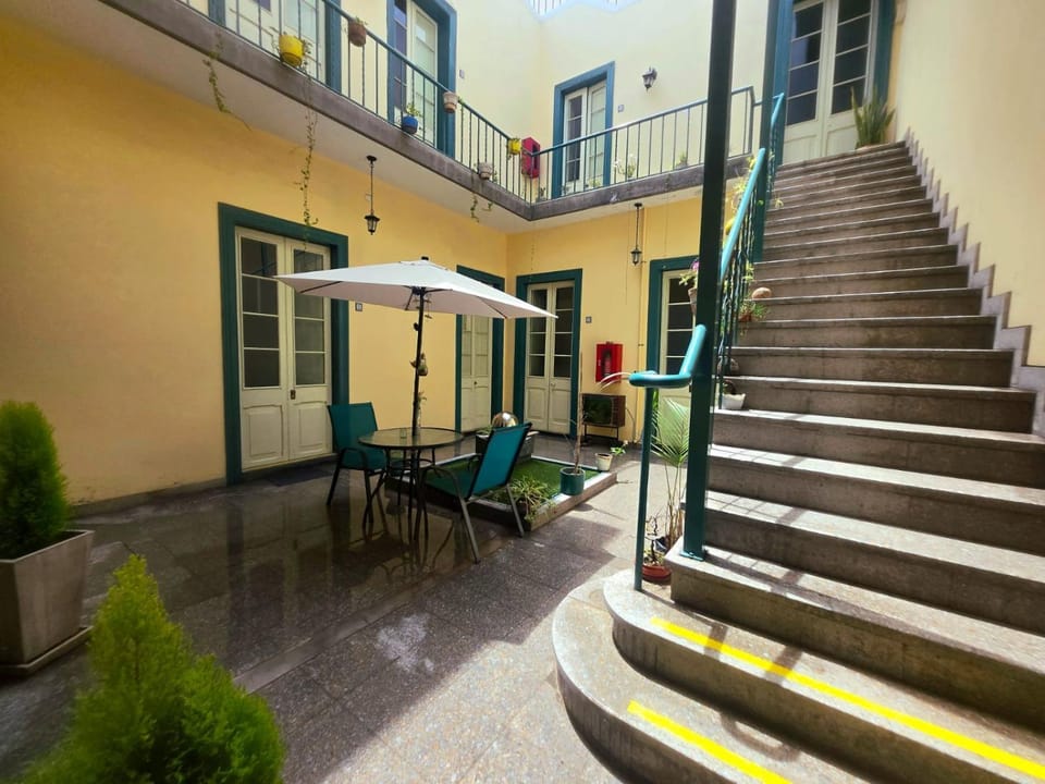 Patio, Lobby or reception
