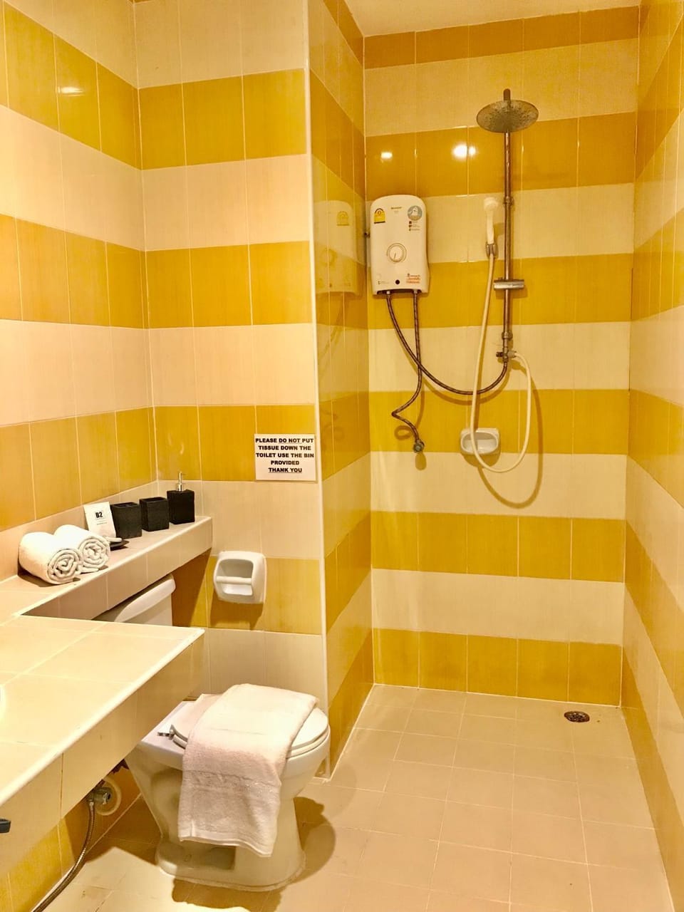 Bathroom, towels