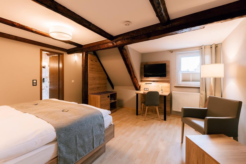 Bed, TV and multimedia, Photo of the whole room