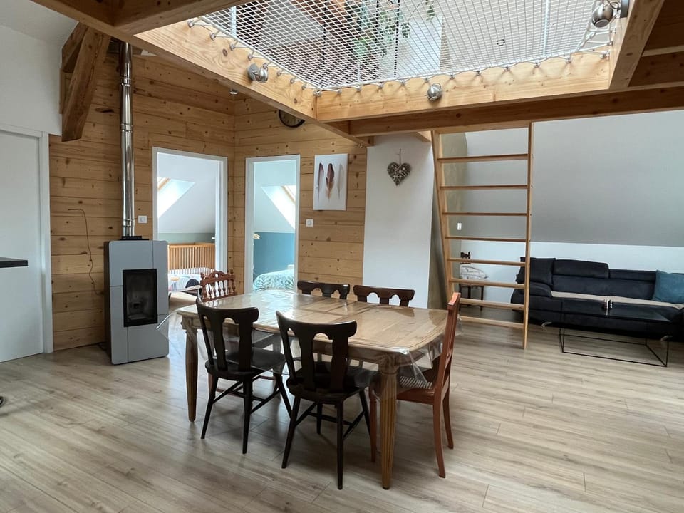 Centre superbe appt 6 personnes avec terrasse classé 3 étoiles Apartment in La Bresse