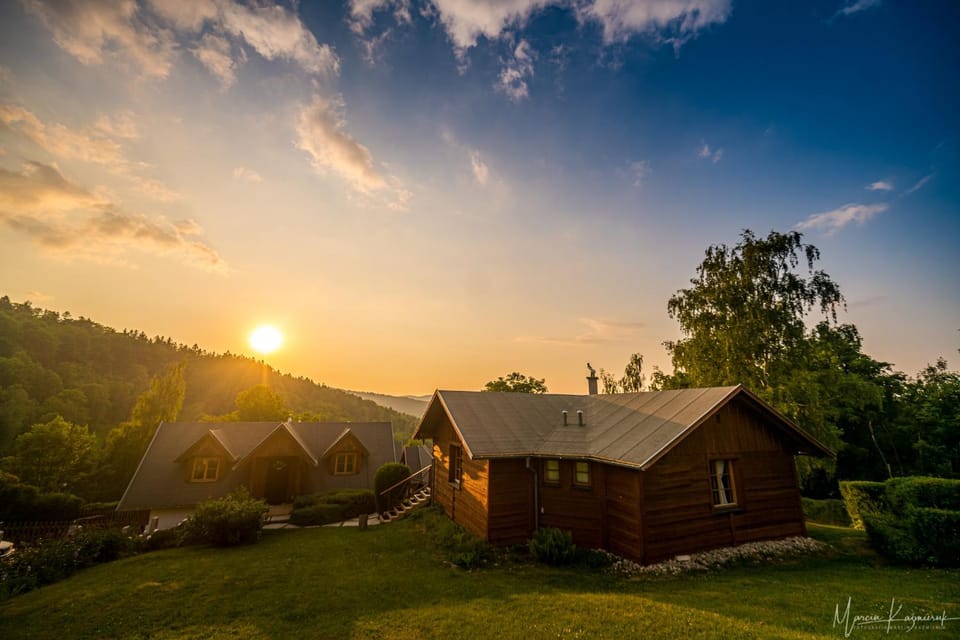 Property building, Natural landscape, Mountain view, Sunrise, Sunset