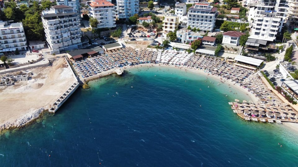 Day, Natural landscape, Bird's eye view, Beach