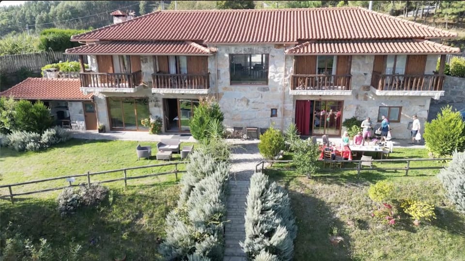 Property building, Bird's eye view, Garden
