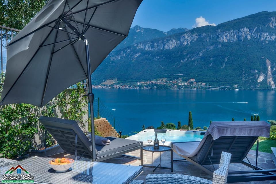 Property building, Living room, Swimming pool