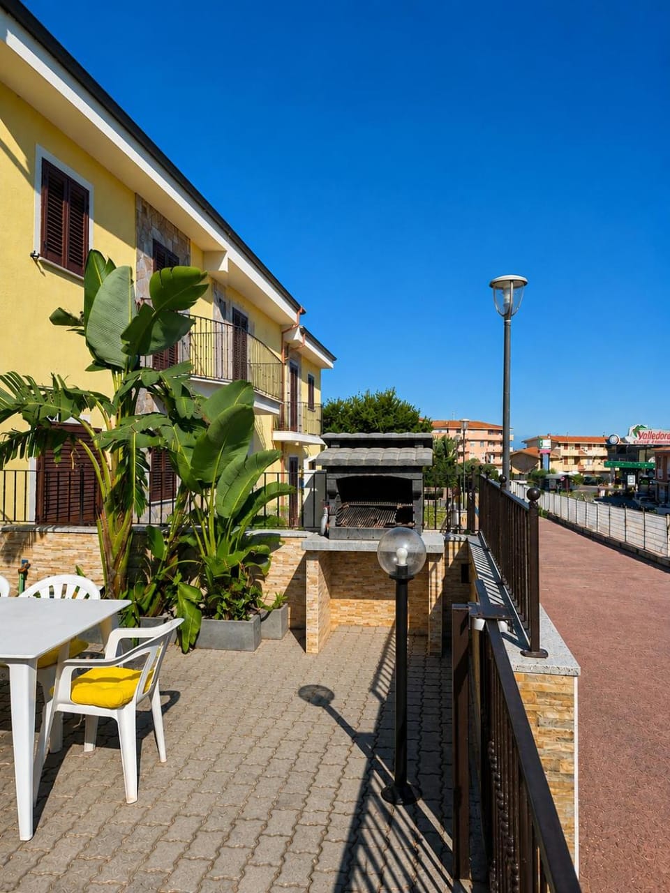 Property building, Patio, Day, View (from property/room), Balcony/Terrace