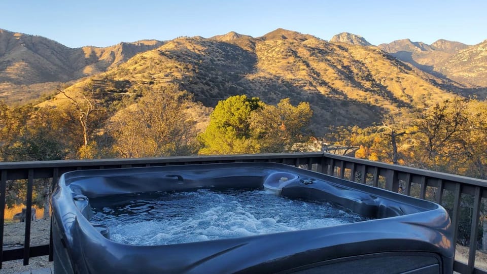 Patio, Hot Tub, Mountain view