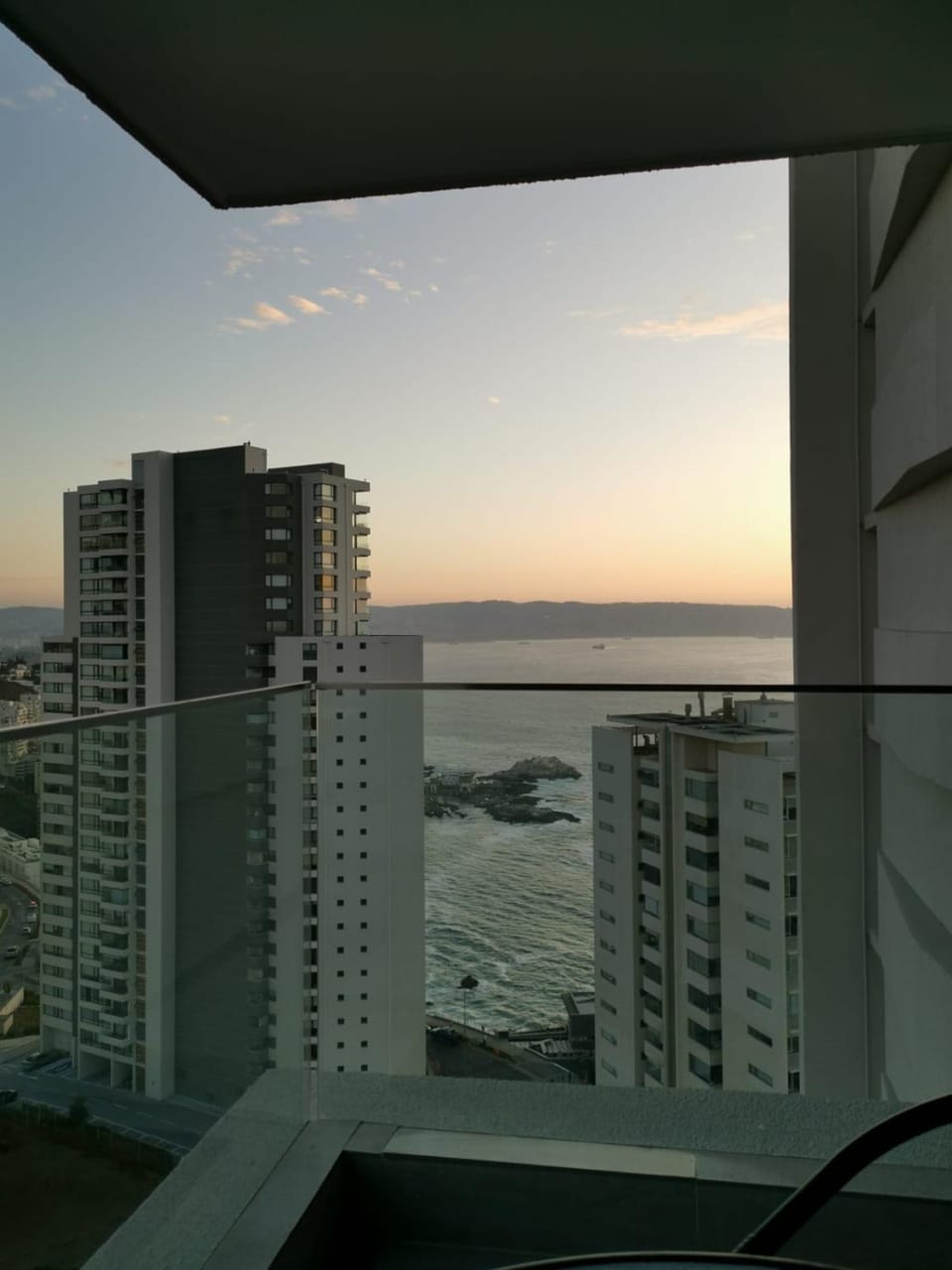 View (from property/room), Balcony/Terrace, City view, Sea view, Sunset