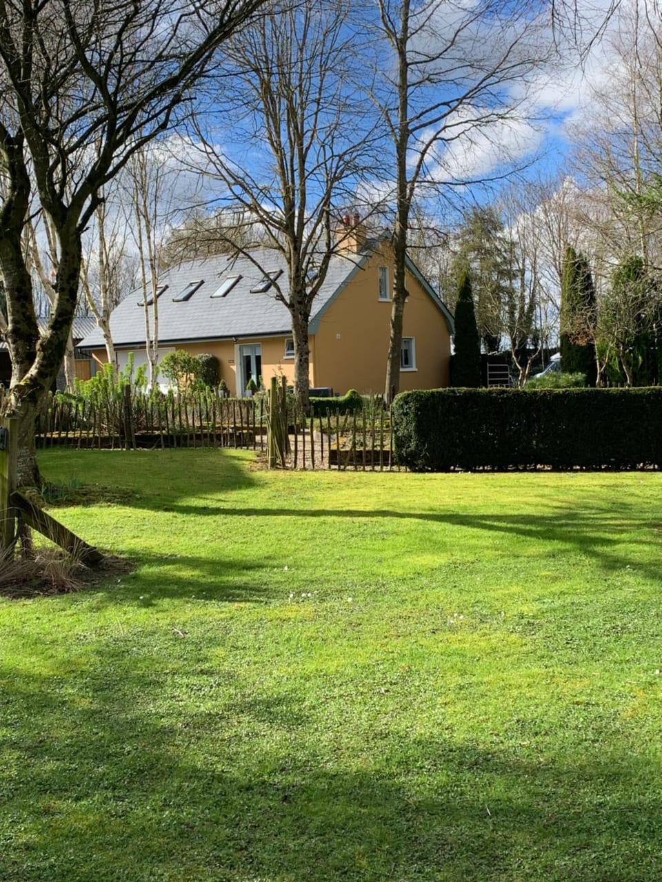 Property building, Garden view