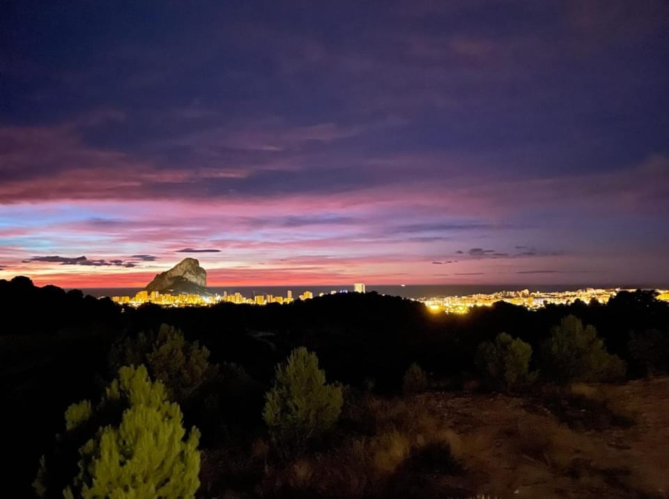 Natural landscape, Sunset