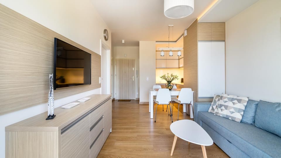 TV and multimedia, Kitchen or kitchenette, Living room, Seating area
