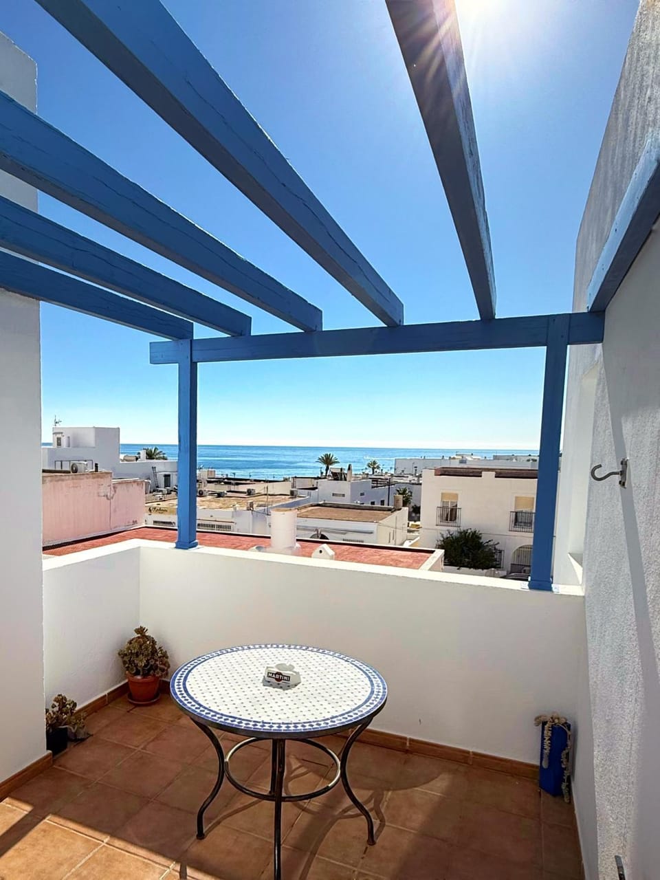 View (from property/room), Balcony/Terrace, Sea view
