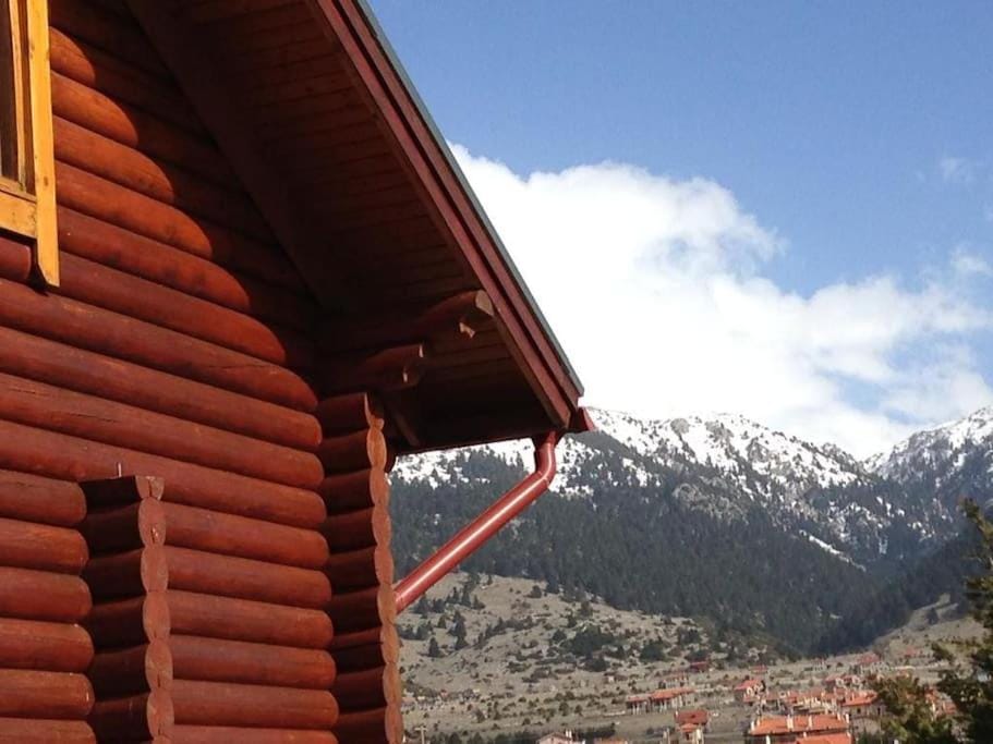 Property building, Natural landscape, Mountain view