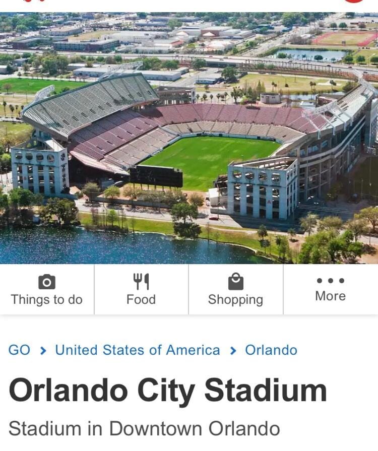 Nearby landmark, Day